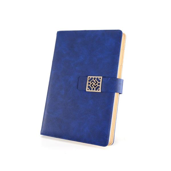 A5 Hardcover PU Journal Notebook Folio Notebook With Magnetic Closure