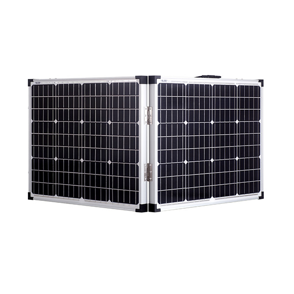 100W IP65 12v 7.64A Folding Solar Panel Mono Solar Panel For Camping