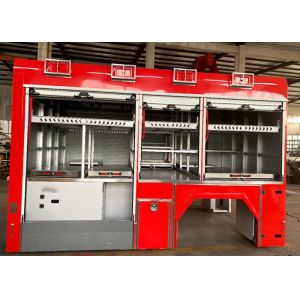 China Anti Rust Fire Truck Compartment Aluminum Body Fire Truck Parts on sale