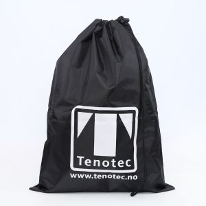 Cheap Black Backpack Polyester Dustproof Drawstring Portable Gym Bag wholesale