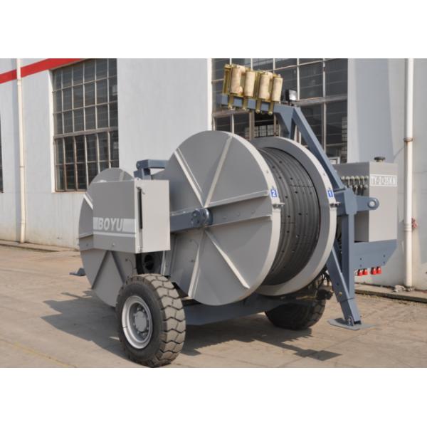 77kw Max Continuous Pull 2x35kN Hydraulic Tension Machine for Overhead Line Stringing