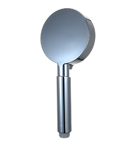 Removable Cover Portable Hand Held Shower Head With Electroplating Matte Black Finish