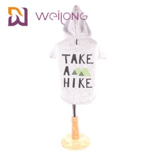 Short Sleeved E Cat Dog Fleece Hoodie Cotton Sweatshirt