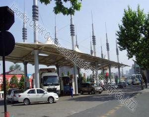 Cheap Security Space Frame Steel Structure Truss Purlin of Toll Station wholesale