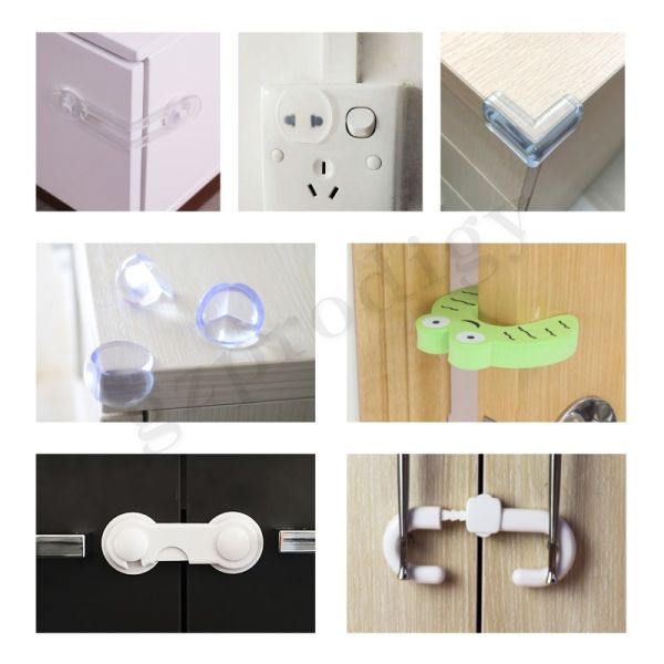 ISO9001 Soft Baby Safety Set Nontoxic Multipurpose ECO Friendly