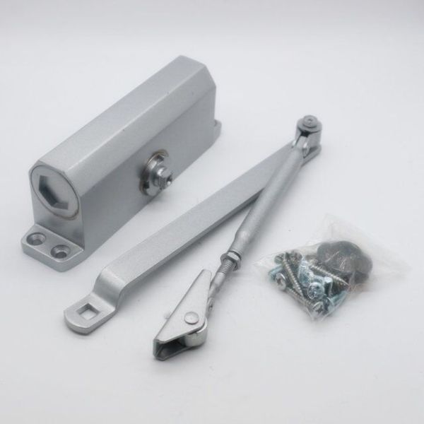 45-65 KG Bearing Capacity Aluminum Automatic Door Closer with 2 Speeds and Consumption