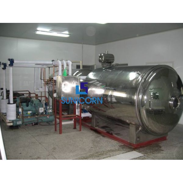 High Efficiency Industrial Lyophilizer , Industrial Fruit Dryer Machine Easy Operation