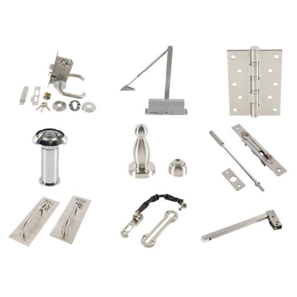 Design Composite Wood Interior Door Wooden Bedroom Modern Eco-Friendly Doors