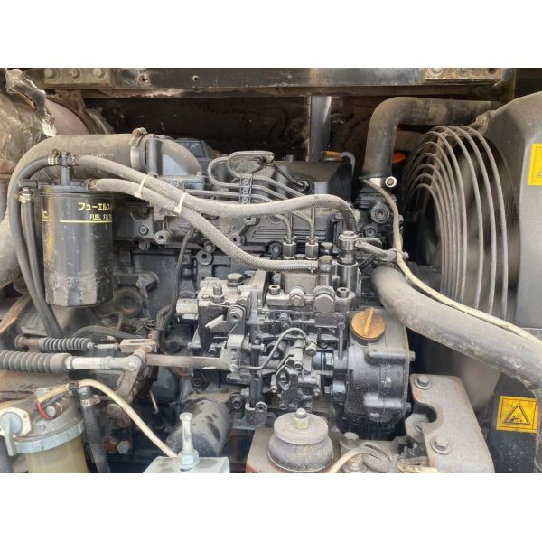 Second Hand Doosan DX60 Wheel Excavator 42.5kW Engine Rated Power