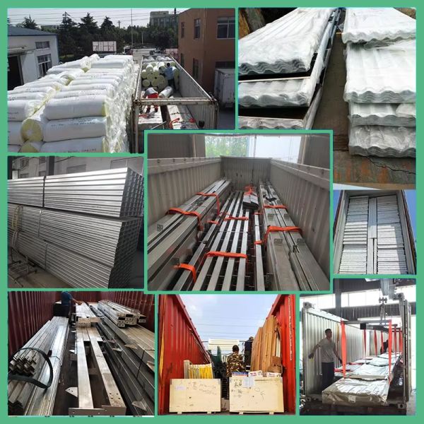 Customized Modern Steel Structure Chicken House Layer Cage For Chickens Poultry Farm