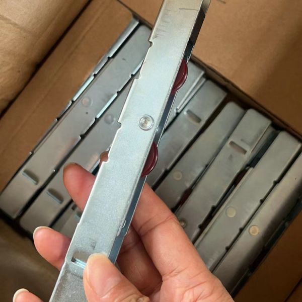 12mm Width Stainless Steel Frame Sliding Door Roller with POM Pulley Bearing Capacity