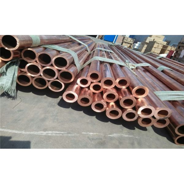 ASTM Straight Copper Round Pipe C10800 C10100 C12200 Hollow Thermal Conductivity