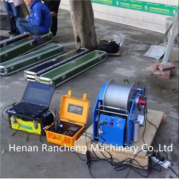 Borehole Logging Equipment RCQ-2D Digital Logging System With JDX-2Dr Natural Gamma Electrical Resistivity Probe