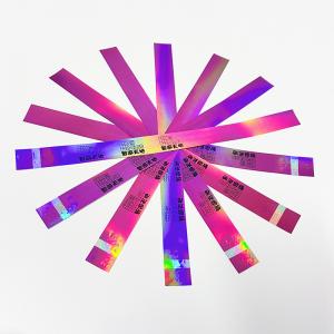 China Laser Glitter Party Wristbands Unisex Plastic Decorative For Events on sale