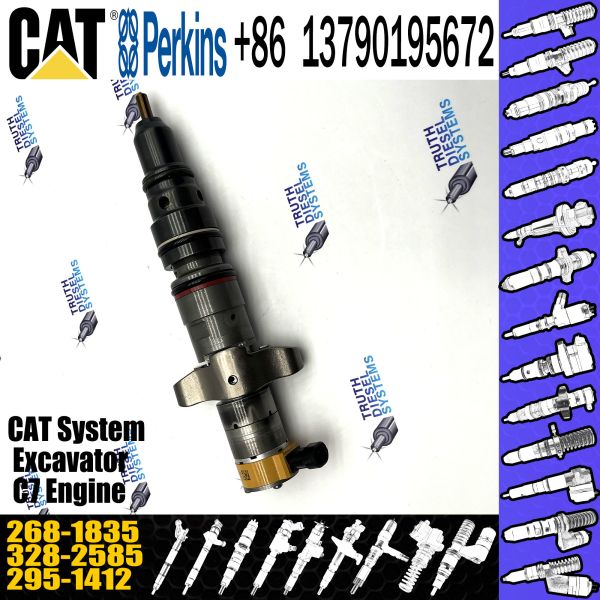 Common Rail Inyectores Diesel Fuel Injector Nozzles 268-1835 For Cat for Caterpillar Excavator C7 Engine spare parts