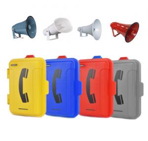 Cheap High Volume Voip Network Public Address Telephone With Protective Front Cover wholesale