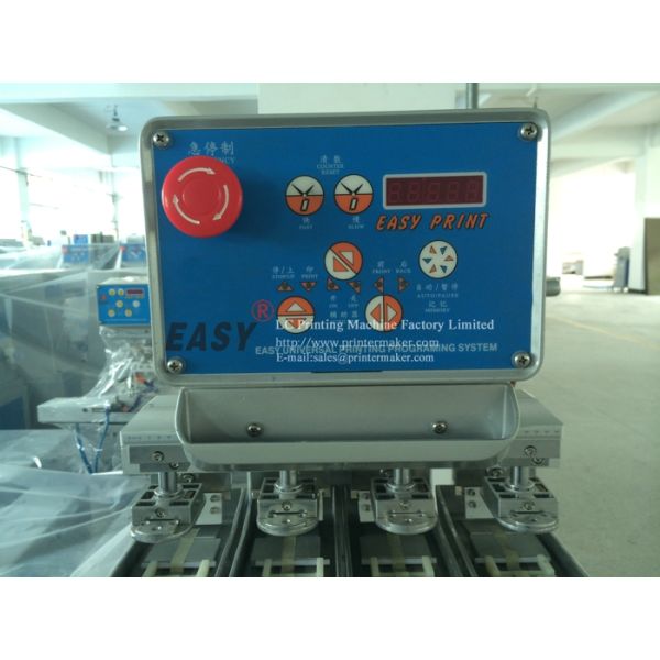 4-Color Pad Printing Machine with Shuttle