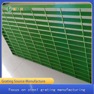 Heat Resistant Insulated Painted Steel Metal Grating For Industrial