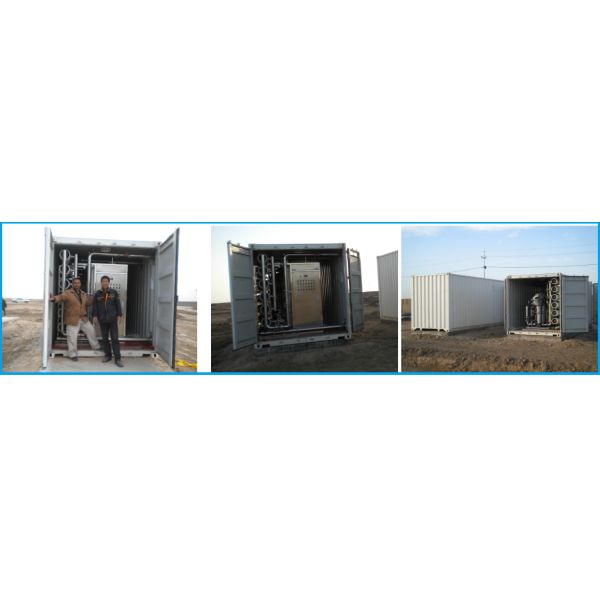 Hotel Hospital Containerized Water Treatment Plant RO Water Purifier Plant