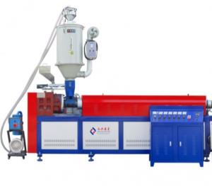 China Automatic Double Screw Plastic Making Machine With 2 Lines Plastic Reel on sale