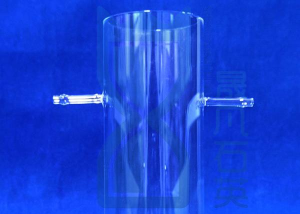 Quality Transparent Quartz Glass Reactor Is Used For Chemical Quartz Glass Tube for sale