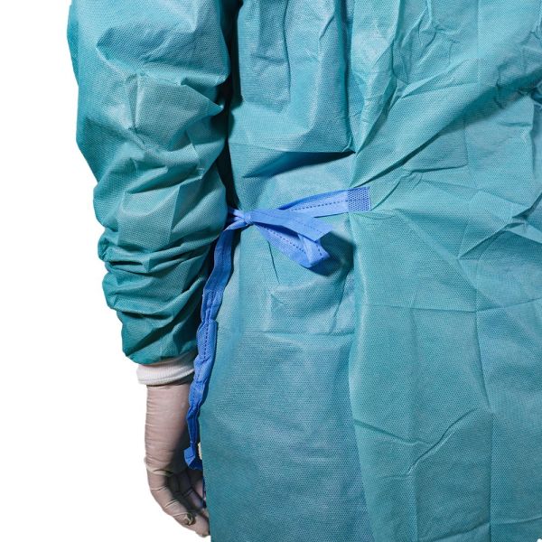 SMMS SMMMS SMS Disposable Surgical Gown Green Waterproof XL M L S XXL