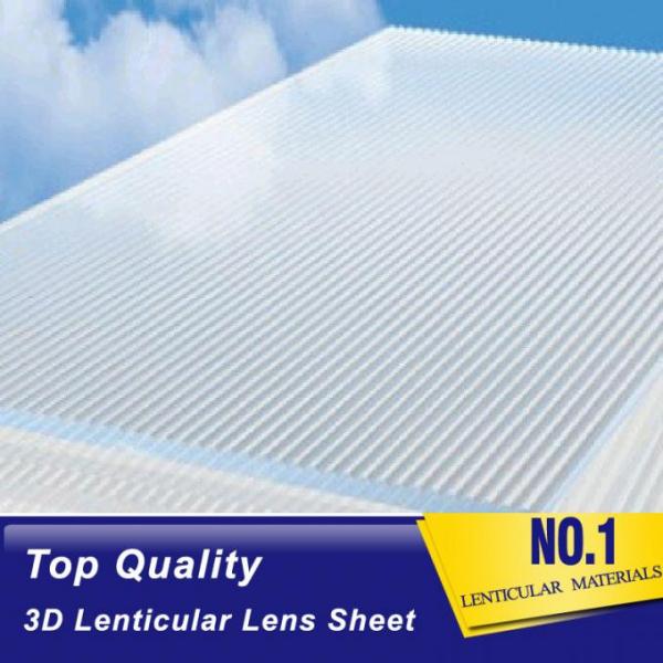 OK3D 3d lenticular printing sheets 15 lpi 3mm 3d lenticular sheet lenticular plates matericals with lenticular effects