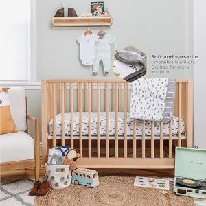 100% Cotton Nursery Throw Blanket Comfortable Multifunctional Blanket With