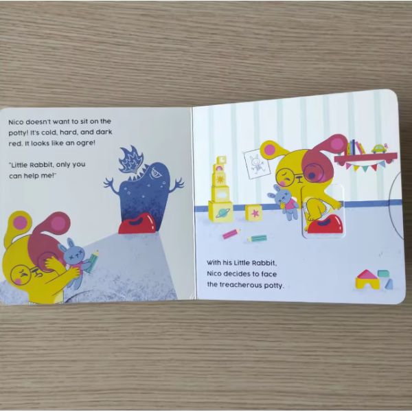 Art Paper Children's Story Book Printing Custom Paperback Book Printing Service
