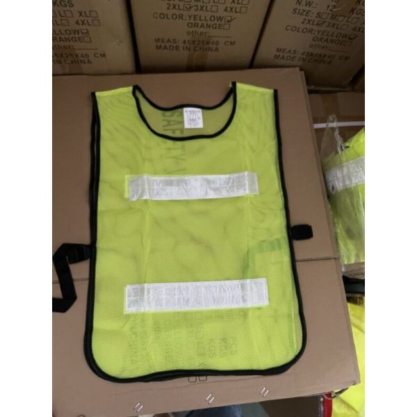 Reflective High Visibility Mesh Vest Traffic Breathable Mesh Safety Vest