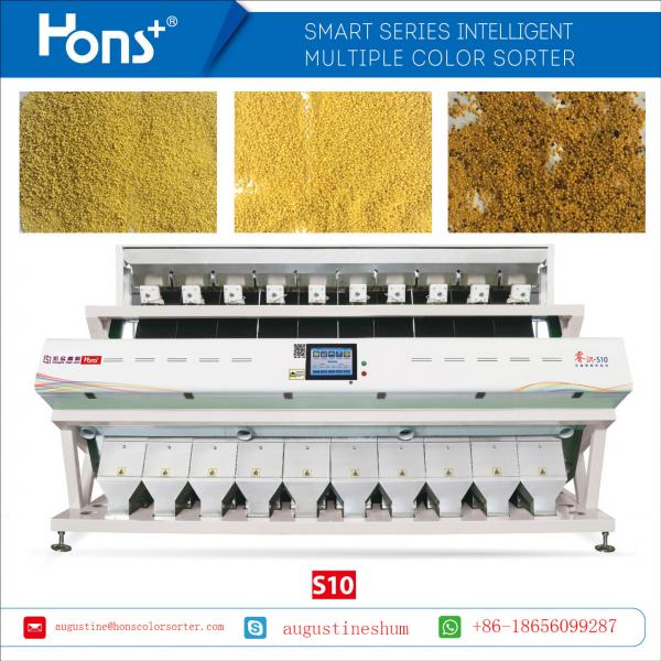 Quality 630 Channels Large Capacity Yellow Rice Full Color Camera Color Sorter for sale