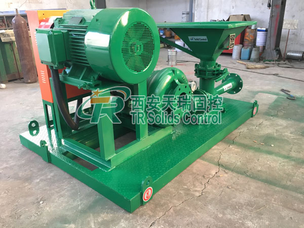 Jet mud mixer supplier, drilling rig jet mud mixer TRSB8*6-13J 100kg/Min Max Burden Speed Jet Mud Mixer For Tunneling Construction