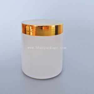 Cheap High quality white/ transparent PE plastic powder jar hot sale worldwide wholesale