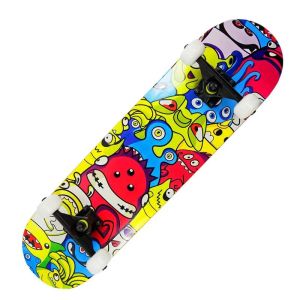 Cheap Dragon Four Wheel Skateboard Red Pu Cushion Longboard Skateboard wholesale