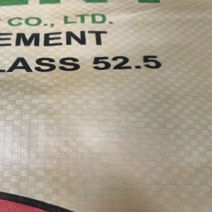 Empty Cement PP Woven Bags 20Kg 40Kg For Gypsum Powder