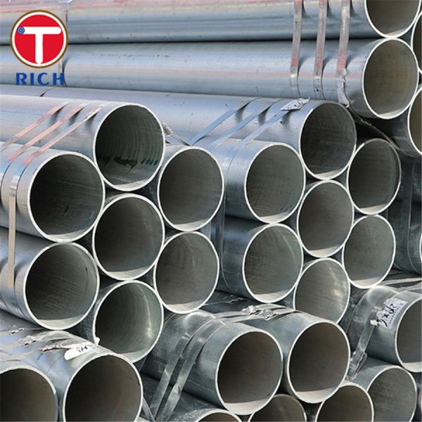 Galvanized Fence Pipe DN15 - 200 Hot Dip Galvanized Steel Pipe Q235B For Guardrail Handrail
