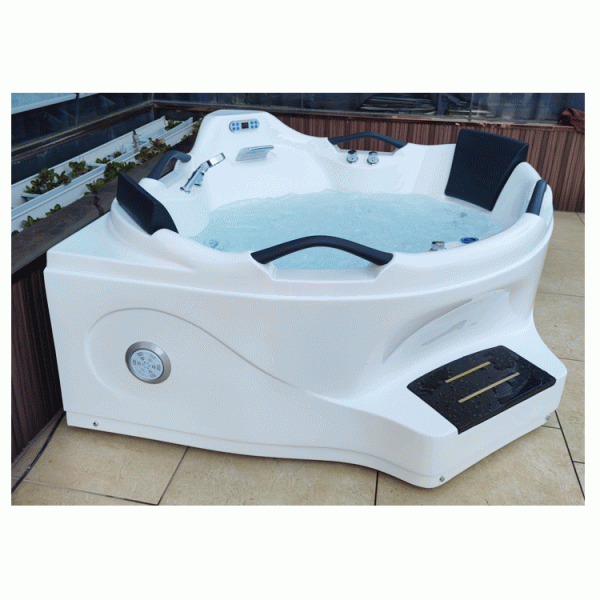 Freestanding 60 Inch Air Jet Bathtubs Whirlpool 1560x800mm Radio Function
