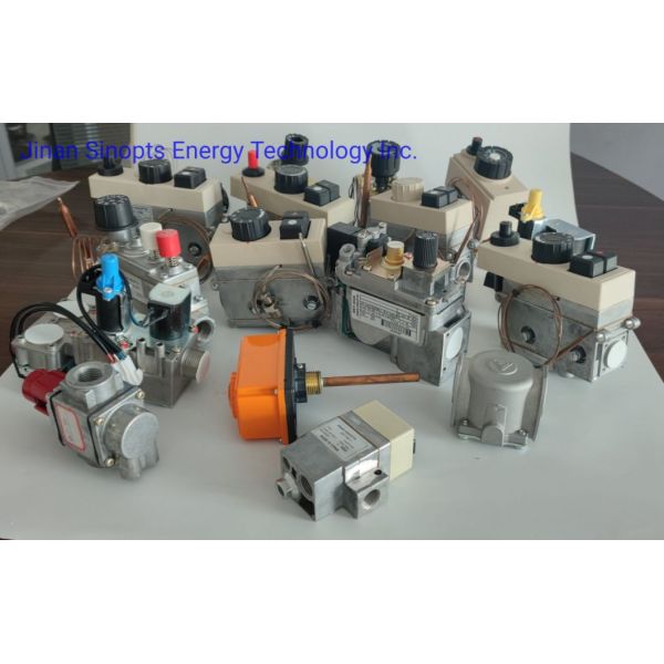 High Quality Boiler Heating Pipe Bimetal 0-90 Celsius Thermostatic Gas Valve