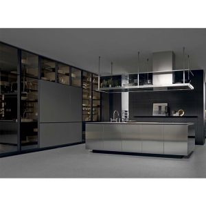 China Modular Stainless Steel Kitchen Cabinet on sale