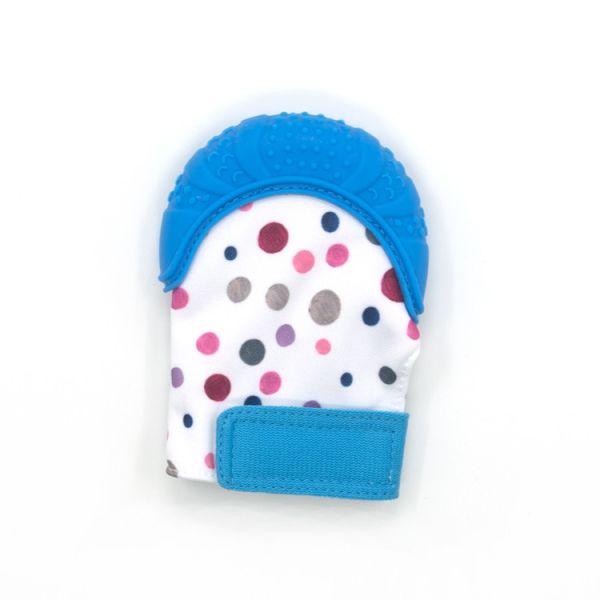 BPA Free Food Grade CPSC Silicone Baby Teething Glove Different Colors