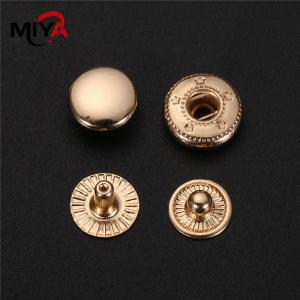 Cheap OEM Ring Clothing Accessories Plating Metal Snap Fasteners wholesale