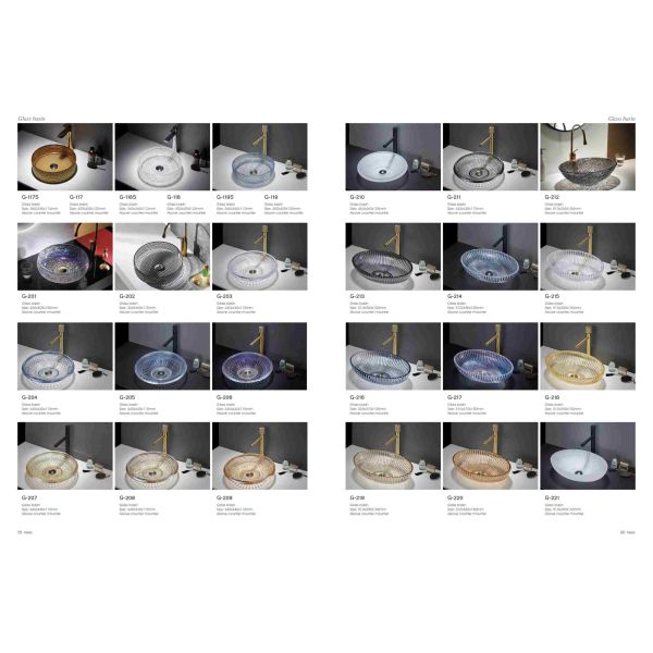 Customizable Color Sanitaryware Round Basin Ceramic Art Hand Wash Basin Sinks Bathroom