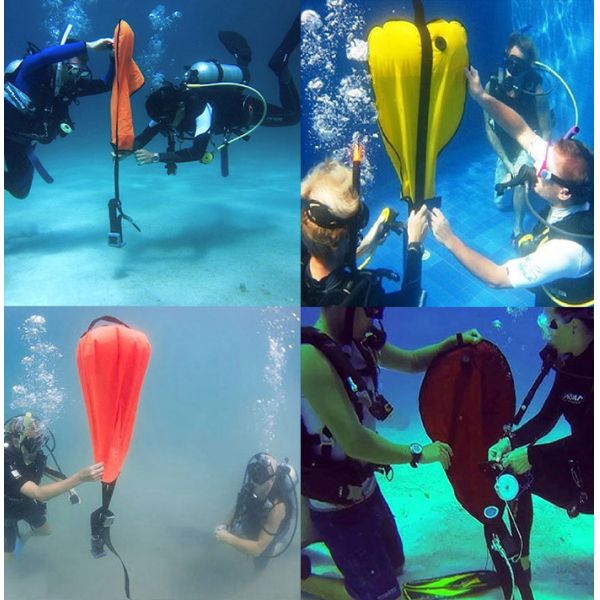 Boat Air Bags Diving Underwater Inflatable Parachute Professional Scuba Lift Bag