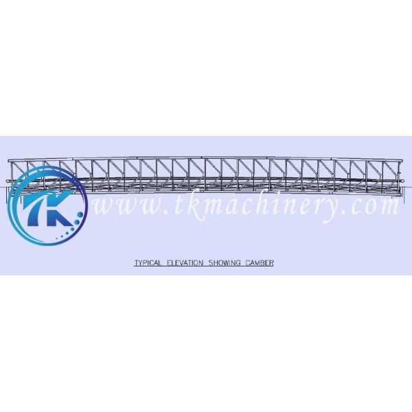 Modular Steel Bridge Delta Bridge Permanent Long Span Heavy Load BS5400 HA+20HB 4.2m Width
