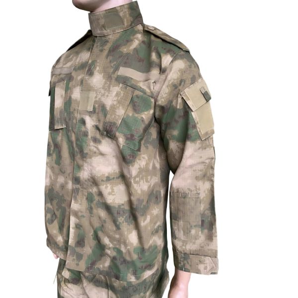 230gsm Heavy Duty Fabric ACU Military Uniform Tear Resistant Tactical Jacket And Pants