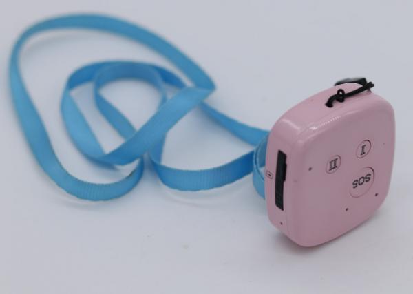 Quality Pink Smaller Size Gprs Real Time Gps Tracker Device For Person Children Pet for sale