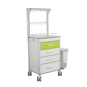 Cheap Medical Infusion 585MM Drawer Hospital Medicine Trolley wholesale