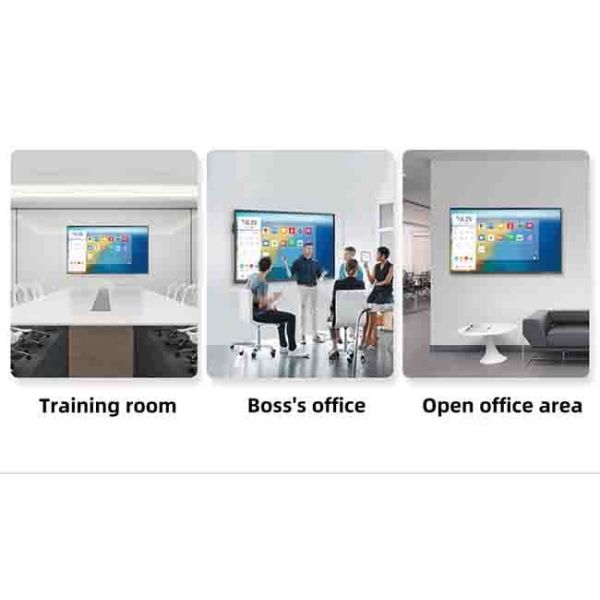 School Smart Interactive Flat Panel 110" LCD Writing All In One Interactive Flat Panel