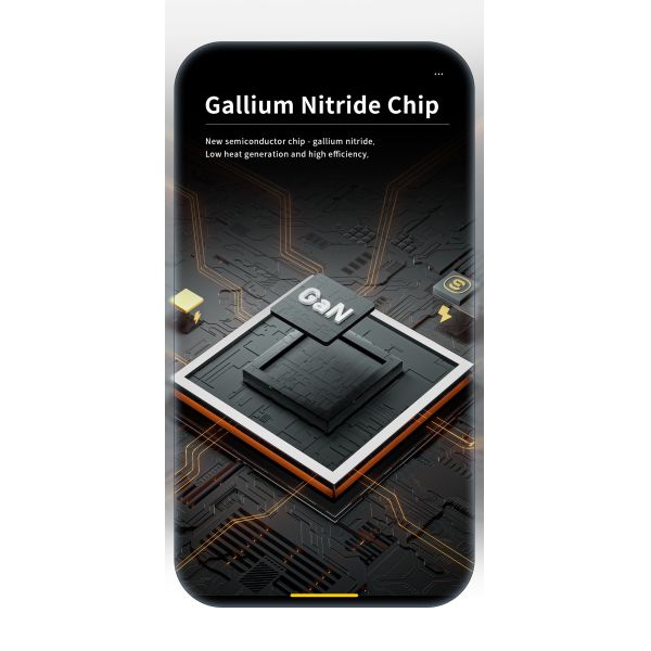 Travel GaN PD Wall Charger 65w 3 USB Port USB A Type C Fast Charging