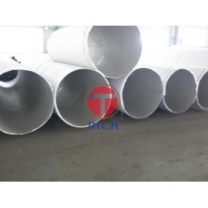 China Cold Rolled Round Torich Large Diameter Stainless Steel Tube on sale